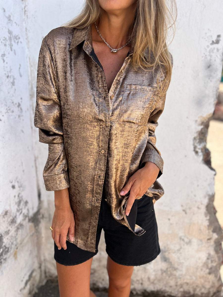 Casual Suede Blouse™